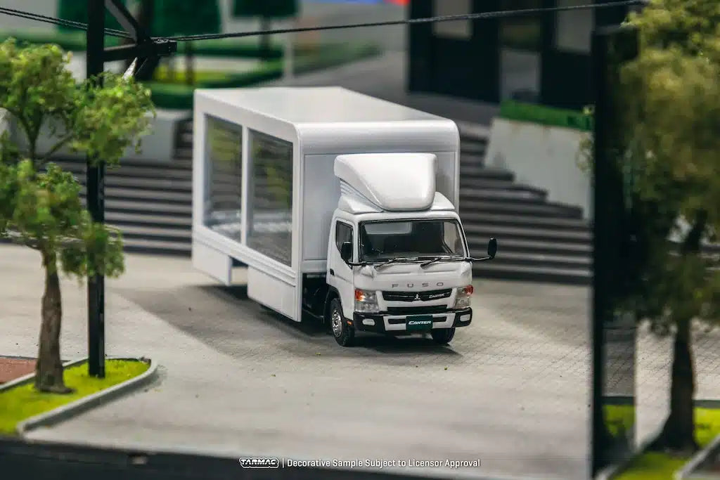Mitsubishi Fuso Canter Mobile Display Truck - Tarmac Works - TRUCK64 - Scala 1/64 T64T-TL002-DW