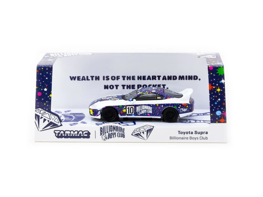 Toyota Supra Billionaire Boys Club Special Edition - Tarmac Works HOBBY64 - Scala 1/64 T64-011-BBC