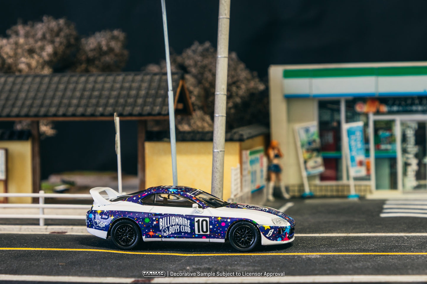 Toyota Supra Billionaire Boys Club Special Edition - Tarmac Works HOBBY64 - Scala 1/64 T64-011-BBC