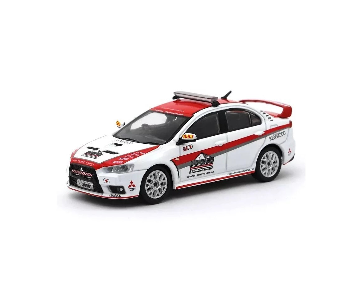 Mitsubishi Lancer Evolution X Pikes Peak Safety Car - Tarmac Works - Scala 1/64