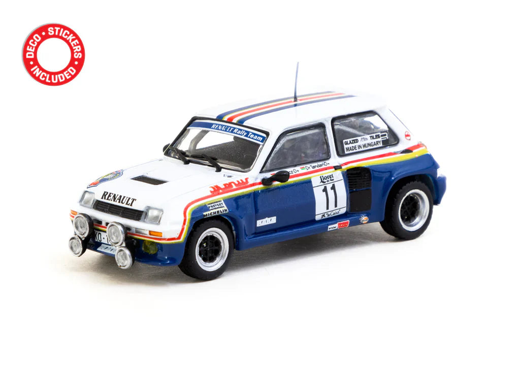 Renault 5 Turbo #11 Rally Costa Brava (1985) - Tarmac Works - HOBBY64 - Scala 1/64 T64-TL060-85RCB11