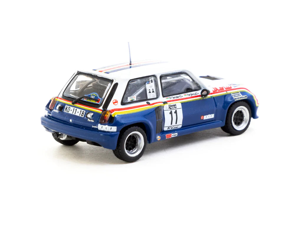 Renault 5 Turbo #11 Rally Costa Brava (1985) - Tarmac Works - HOBBY64 - Scala 1/64 T64-TL060-85RCB11