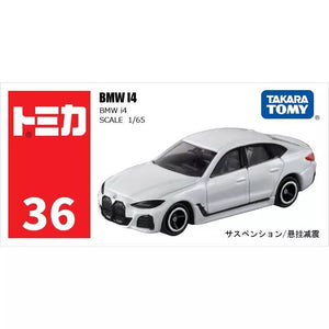 BMW i4 White - Takara Tomy Tomica - Scala 1/64