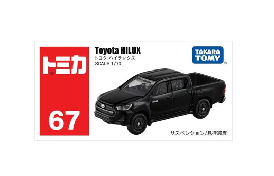 Camioneta Toyota Hilux Negra - Takara Tomy Tomica - Escala 1/70