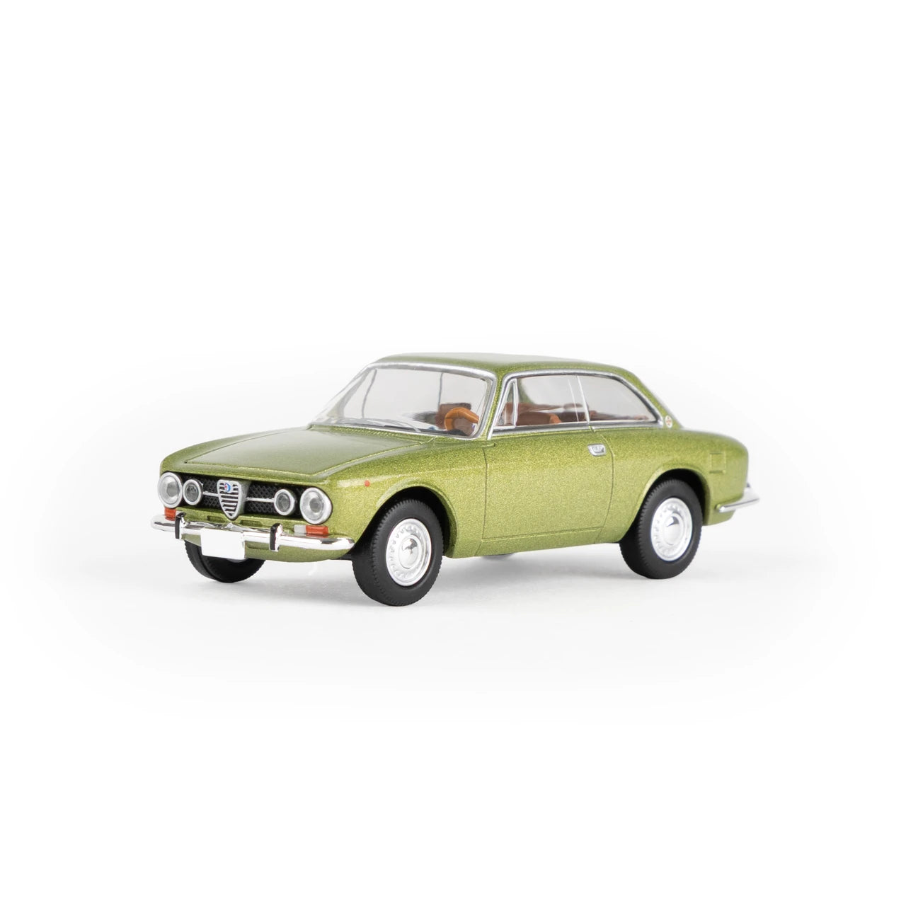Alfa Romeo 1750 GTV Olive Green Metal - Tomica Limited Vintage - Scala 1/64 LV-155d