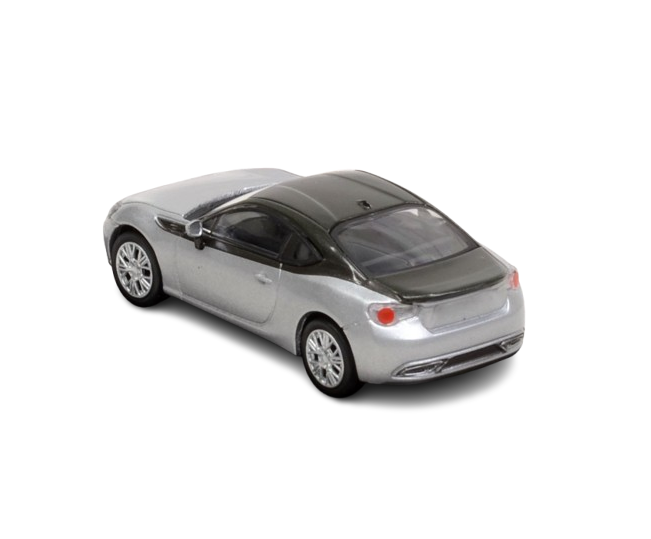 Toyota 86 x style Cb Sterling Silver Metallic (KS07042A16) - Kyosho - Scala 1/64