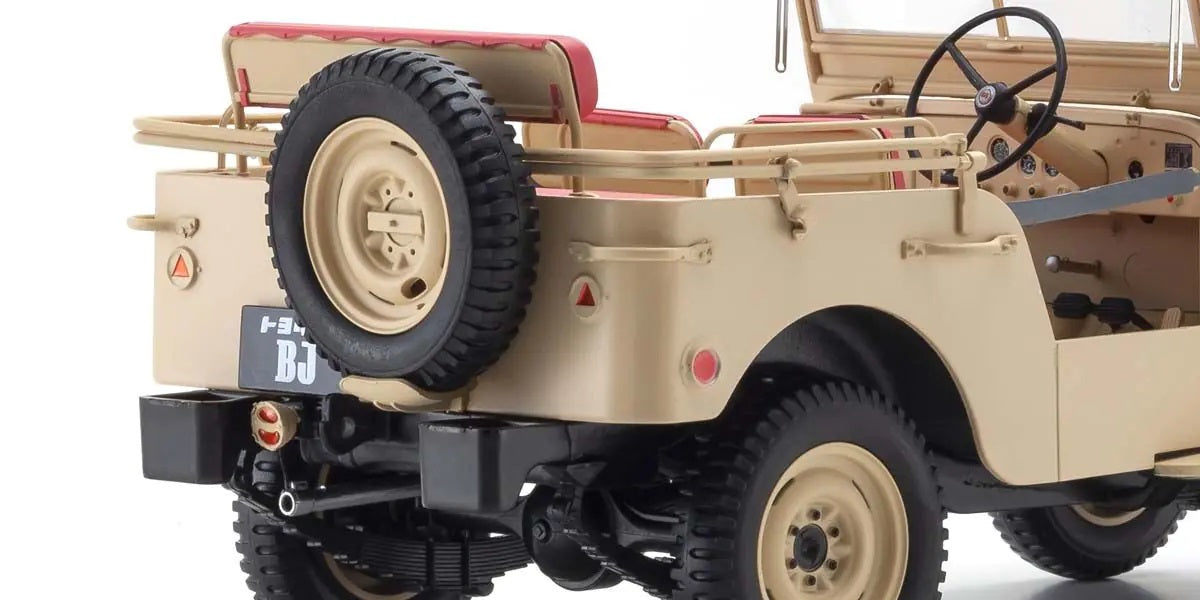 Toyota Land Cruiser BJ Beige - Kyosho - Escala 1/18