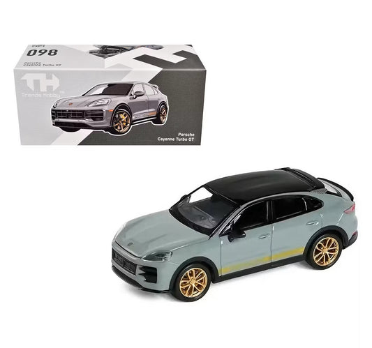 Porsche Cayenne Turbo GT Gray - Trends Hobby - Scala 1/64 241090(B)