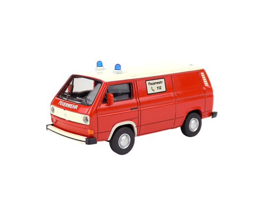 Volkswagen T3 Van Feuerwehr - Schuco - Scala 1/64 452027900