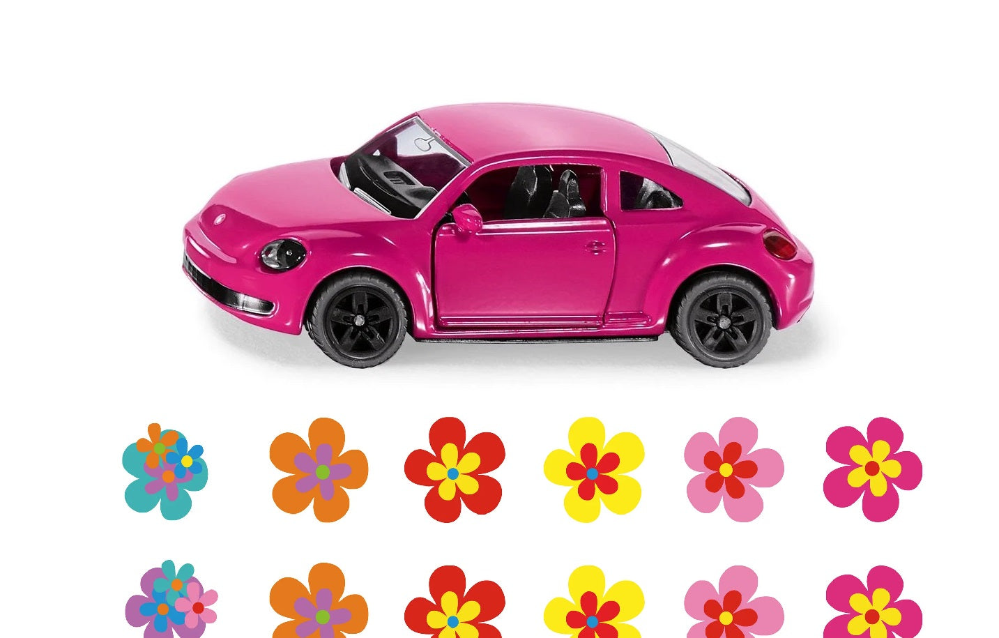 VW The Beetle pink - SIKU - Scala 1/64 Circa