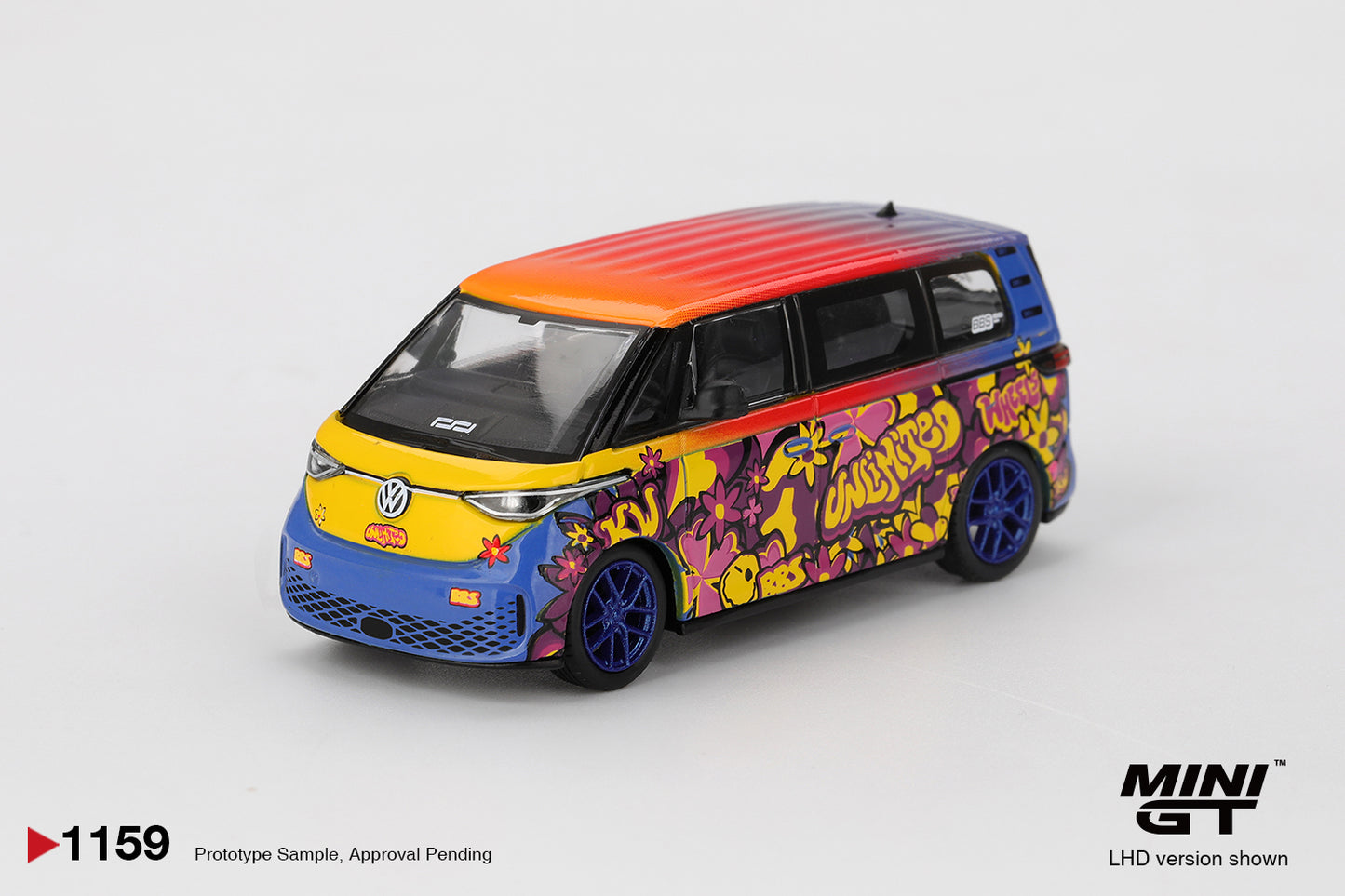 Volkswagen ID.Buzz KW/BBS 2025 - Mini GT - Scala 1-64 MGT01159-L