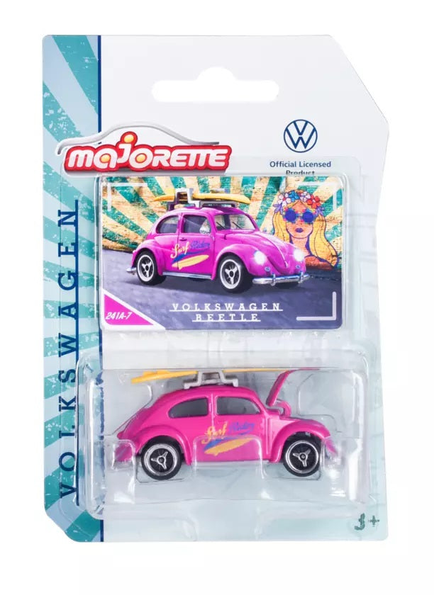 Volkswagen Beetle Pink - Majorette - Scala 1/64