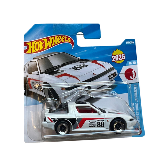 '88 Mitsubishi Starion - HW J-Imports 8/10 - Hot Wheels - Scala 1/64 Circa