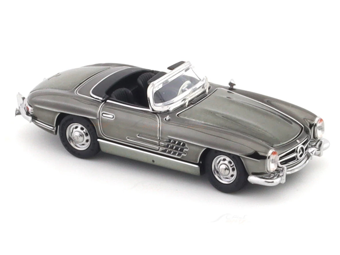 1957 Mercedes-Benz 300SL Roadster dark chrome - YS Models - Scala 1/64