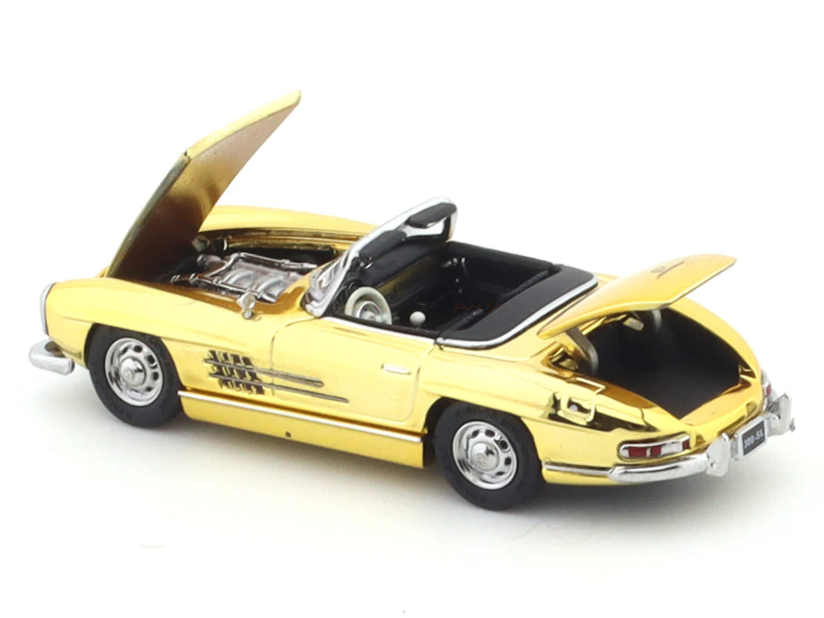 1957 Mercedes-Benz 300SL Roadster Gold - YS Models - Scala 1/64