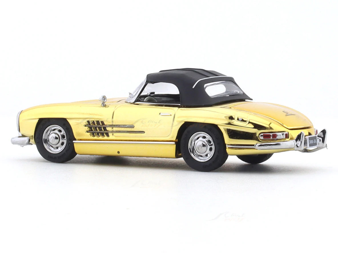 1957 Mercedes-Benz 300SL Roadster Gold - YS Models - Scala 1/64