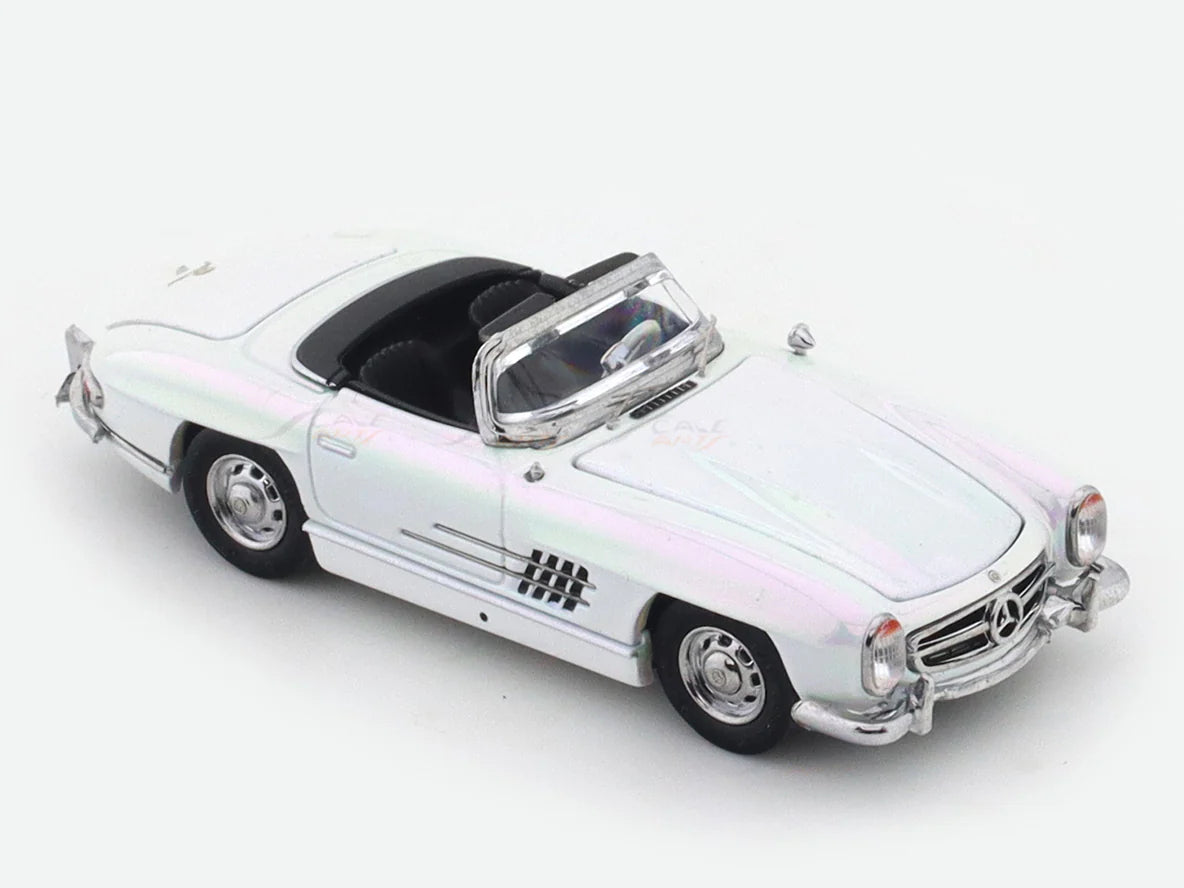 1957 Mercedes-Benz 300SL Roadster pearl white - YS Models - Scala 1/64