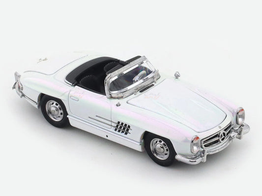 1957 Mercedes-Benz 300SL Roadster pearl white - YS Models - Scala 1/64