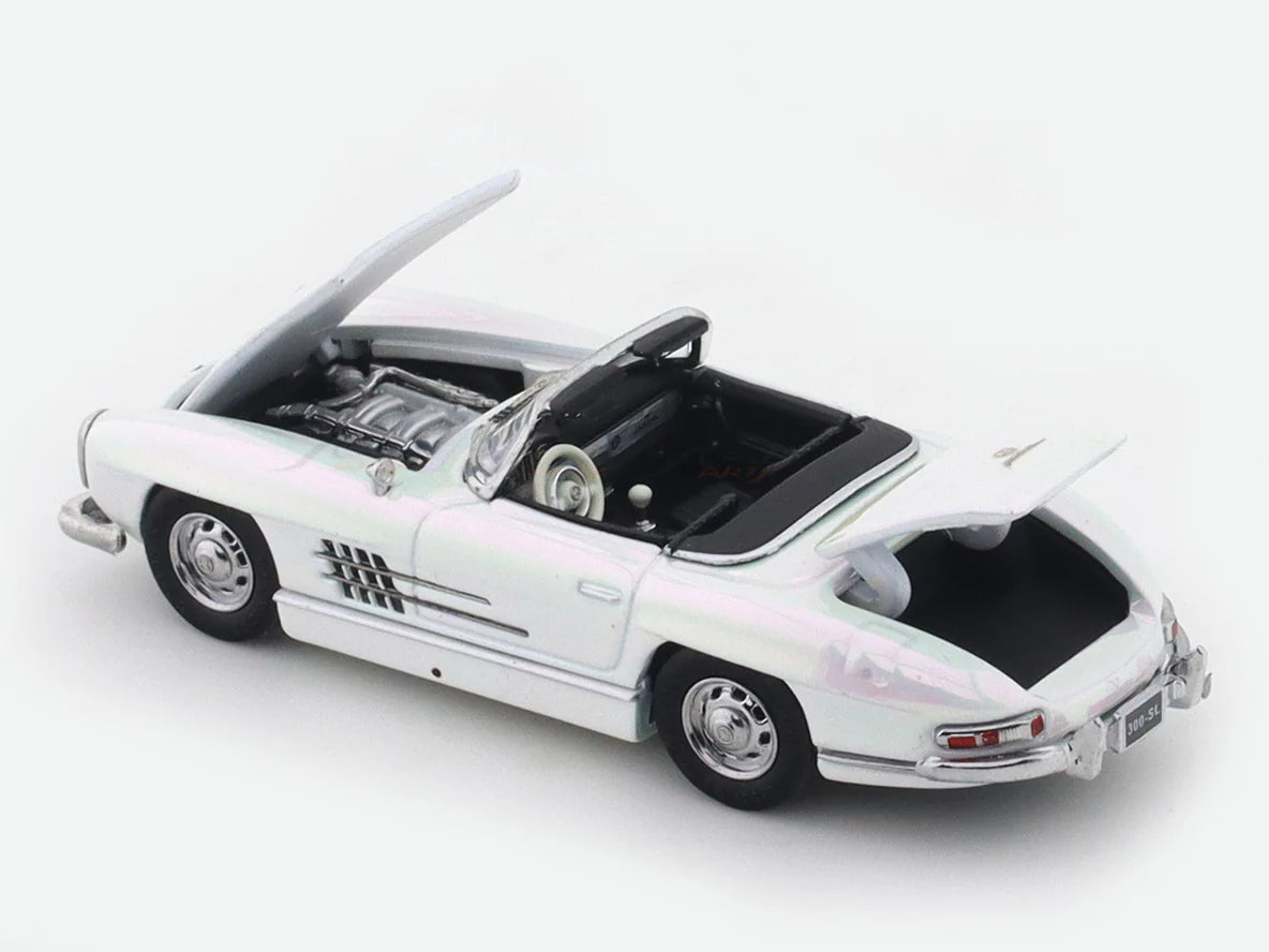 1957 Mercedes-Benz 300SL Roadster pearl white - YS Models - Scala 1/64
