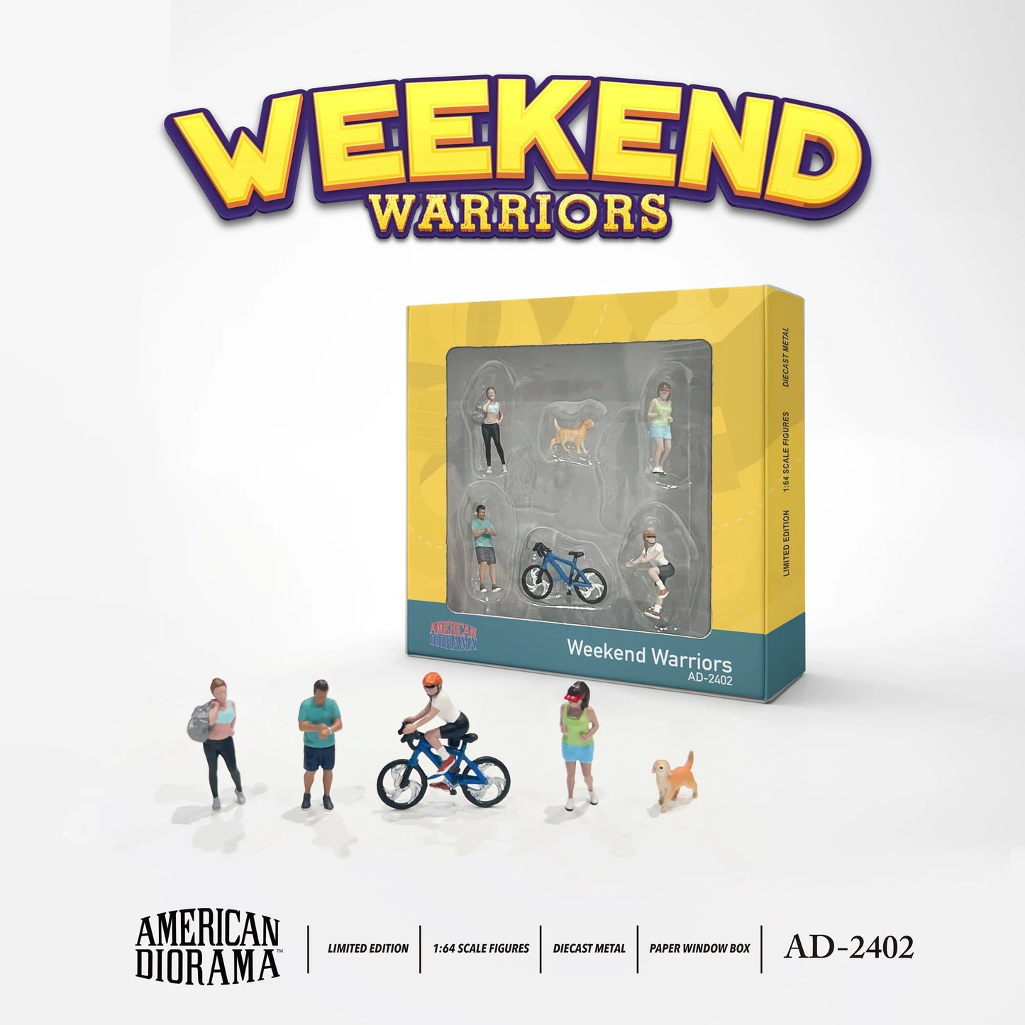 Weekend Warriors - American Diorama - Scala 1/64 AD-2402