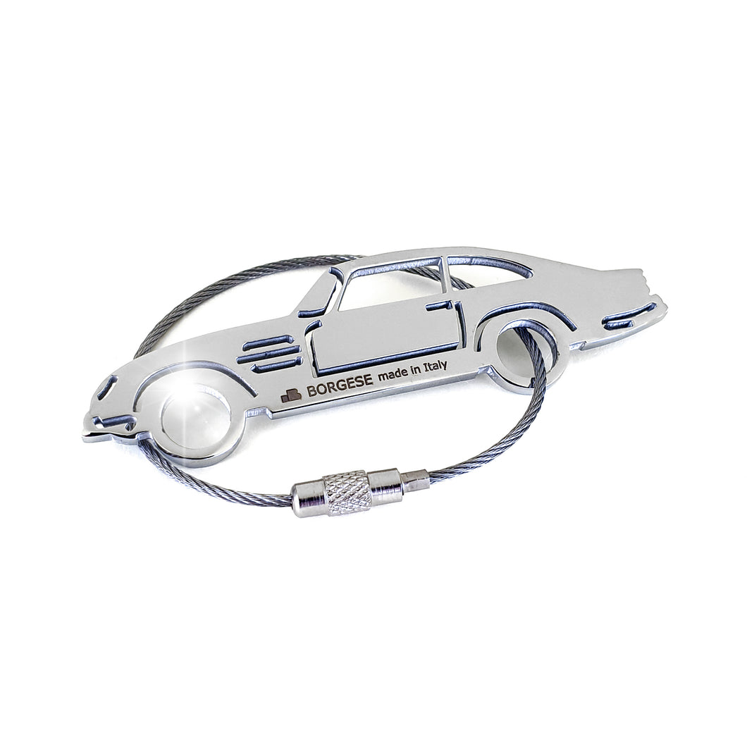 Porte-clés Aston Martin DB5 en acier inoxydable poli Cod. S80B122