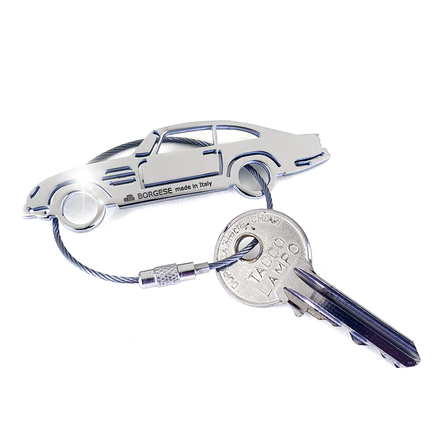 Aston Martin DB5 Keychain DB5 Edelstahl Poliertes Kabeljau S80B122