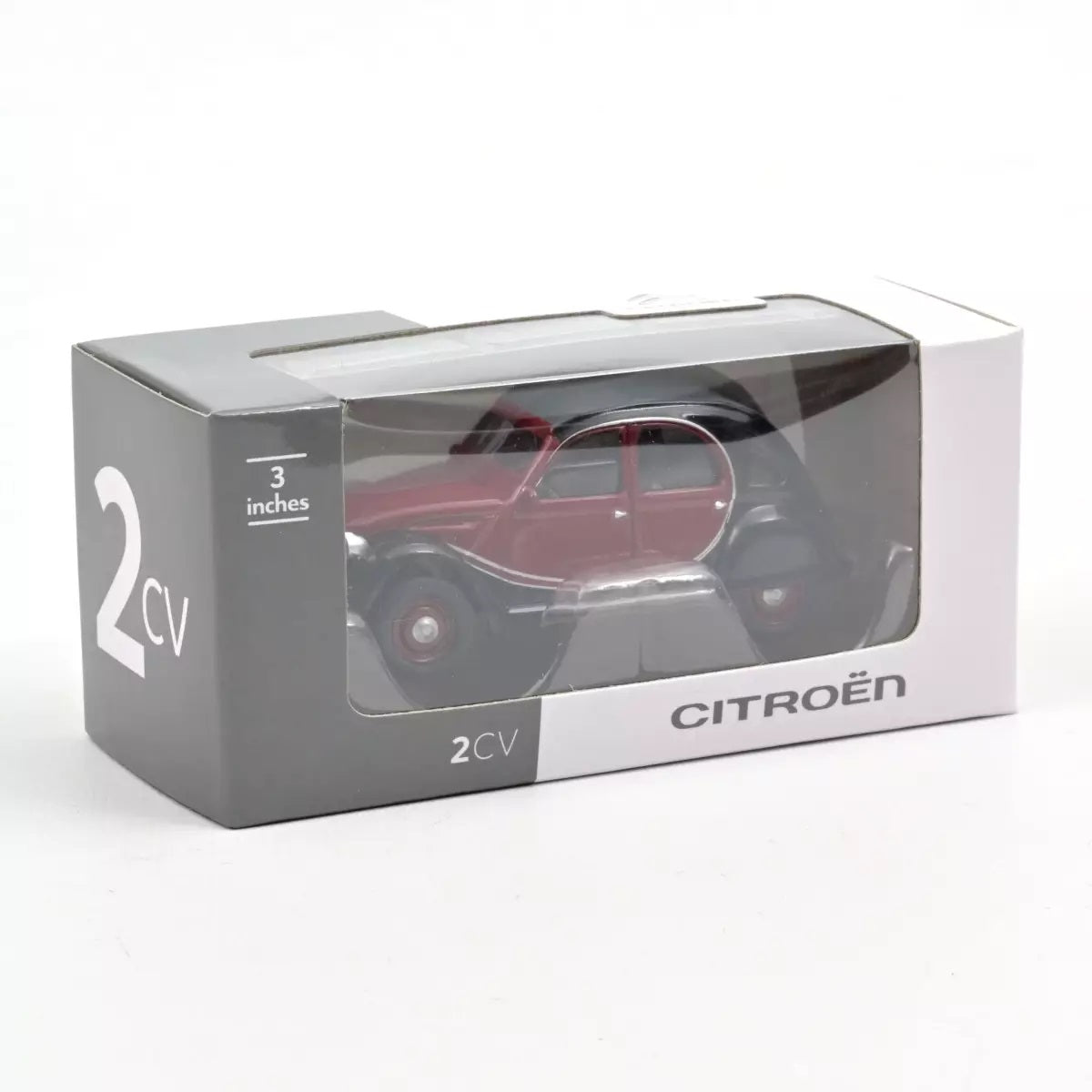 Citroen 2CV Charleston 1982 Red and Black - Norev - Scala 1/64 Circa