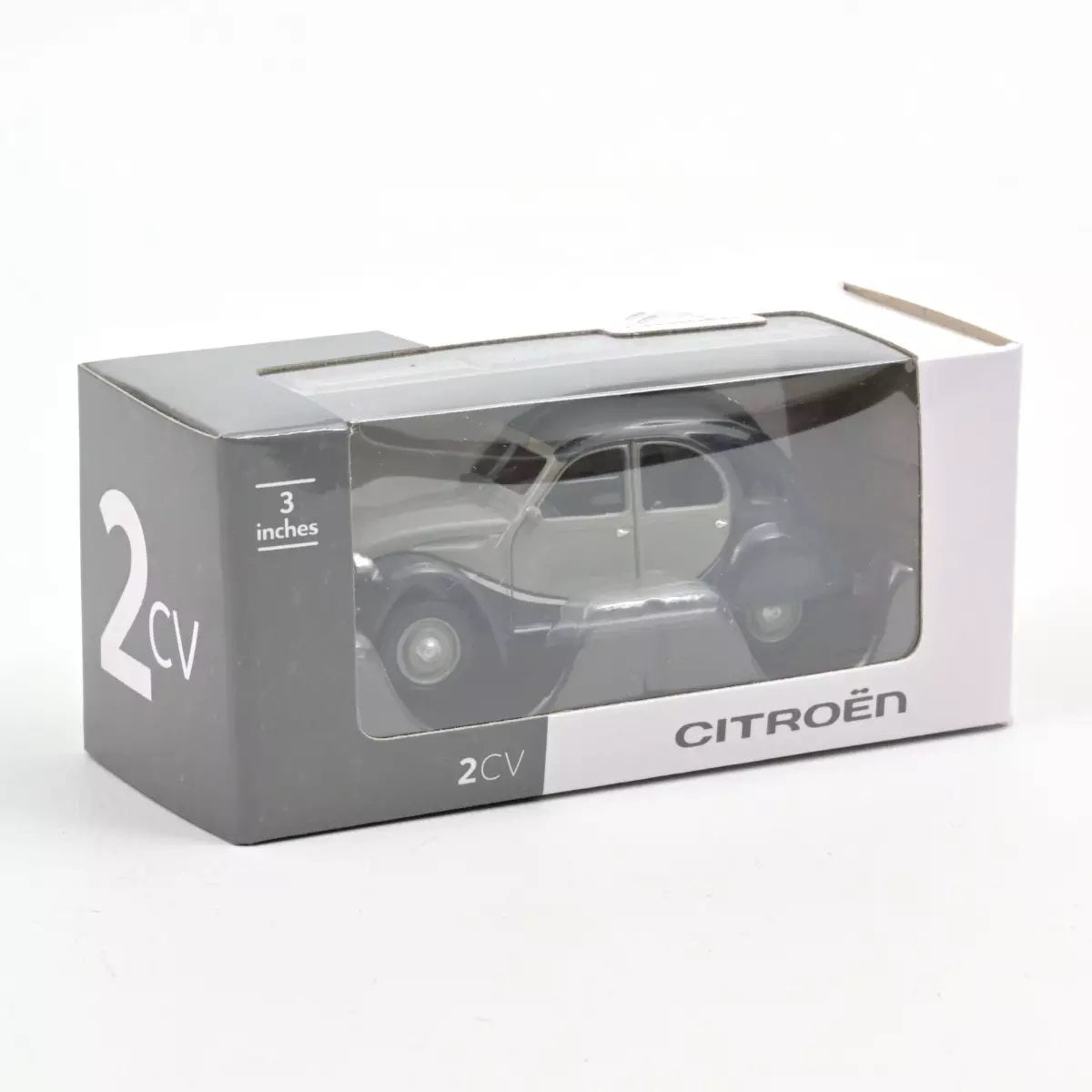 Citroen 2CV Charleston 1984 Gris - Norev - Escala 1/64 Aprox