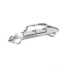 Load image into Gallery viewer, Citroen DS Polished Stainless Steel Keychain Cod. S80B014
