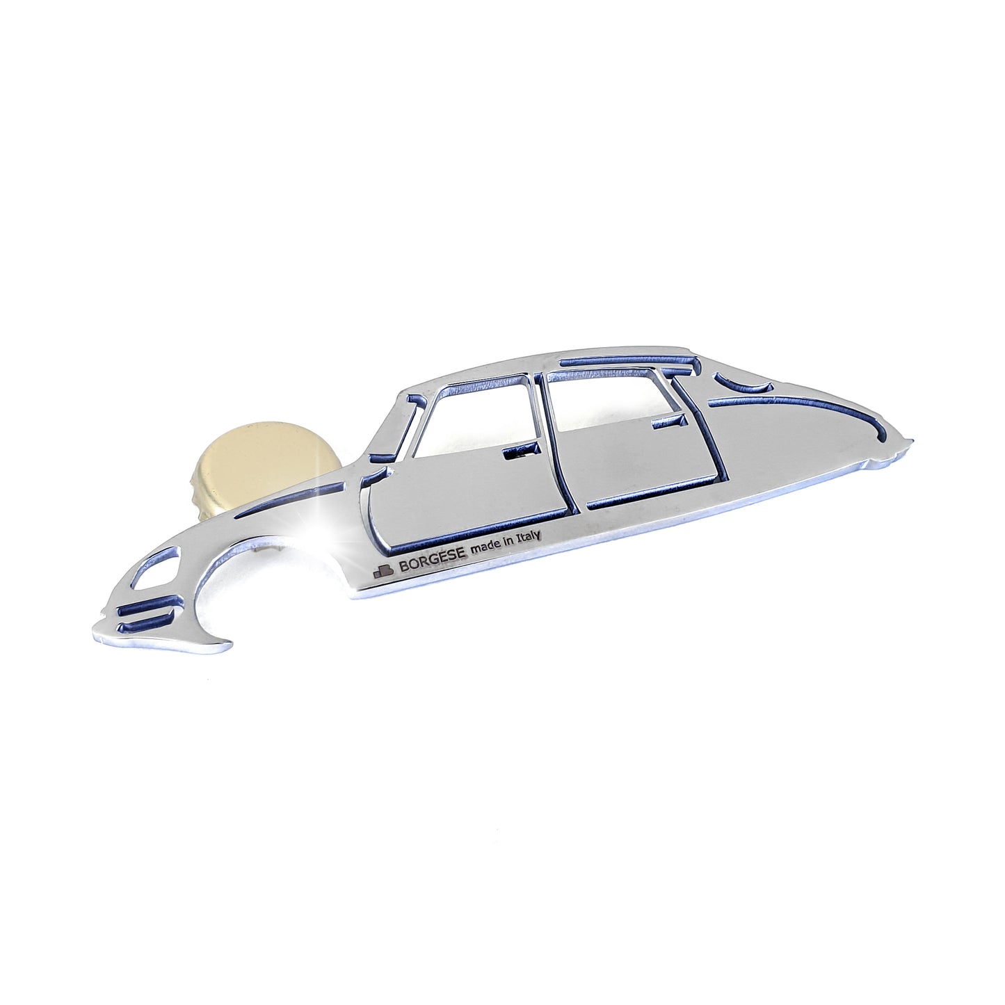 Apribottiglia Citroen DS Acciaio Inox Lucido Cod. S143A016