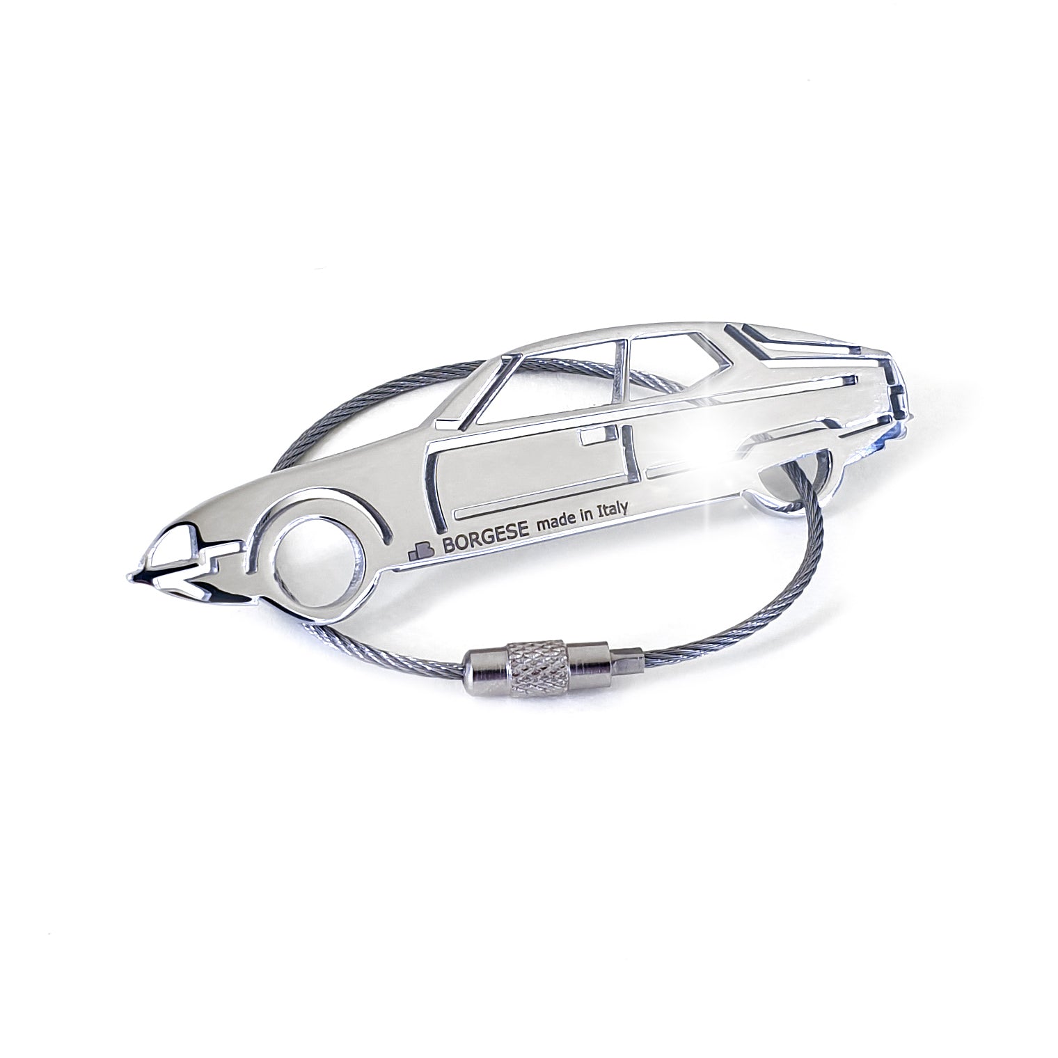 Porte-clés pour les amateurs de Citroen Ami Porte-clés en acier inoxydable  avec porte-clés ring Custom Car Body Design -  France