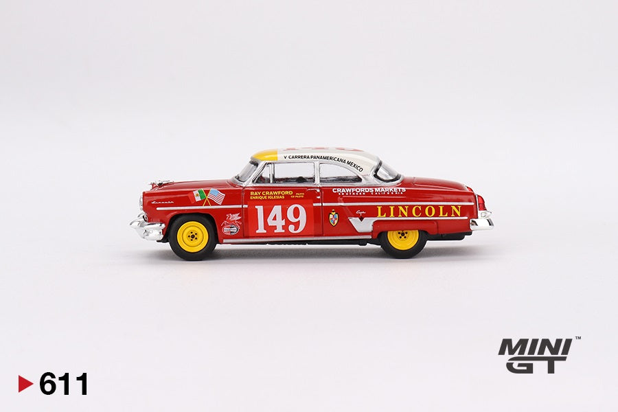 Lincoln Capri 1954 Carrera Panamericano Class Winner #149 LHD - Mini GT - Escala 1/64