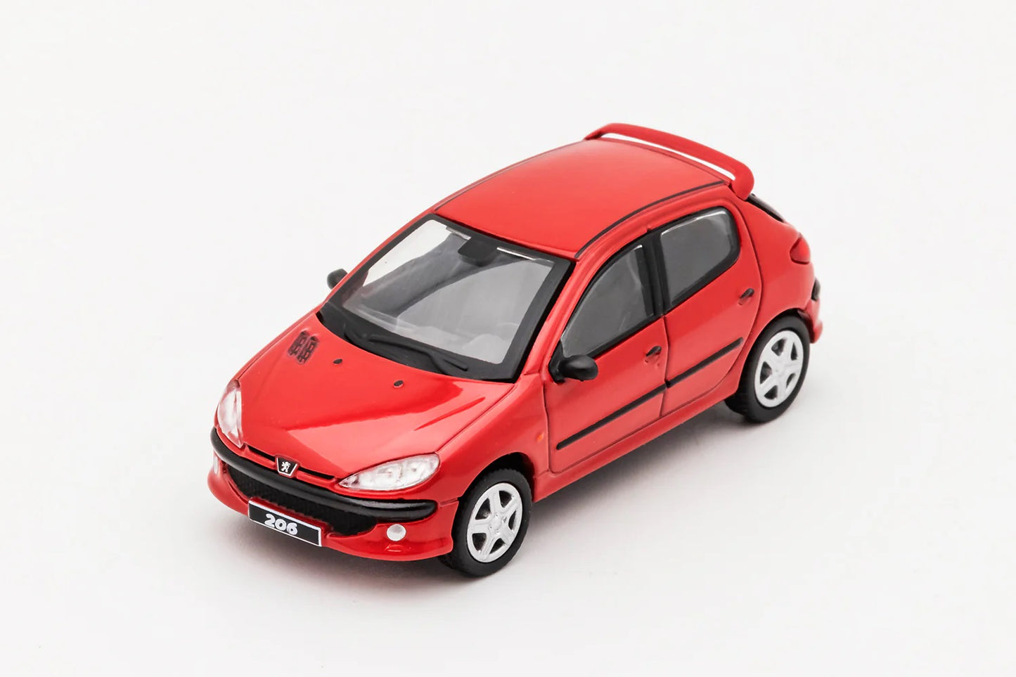 Peugeot 206 5 Door Red - DCT Die Cast Team - Scala 1/64