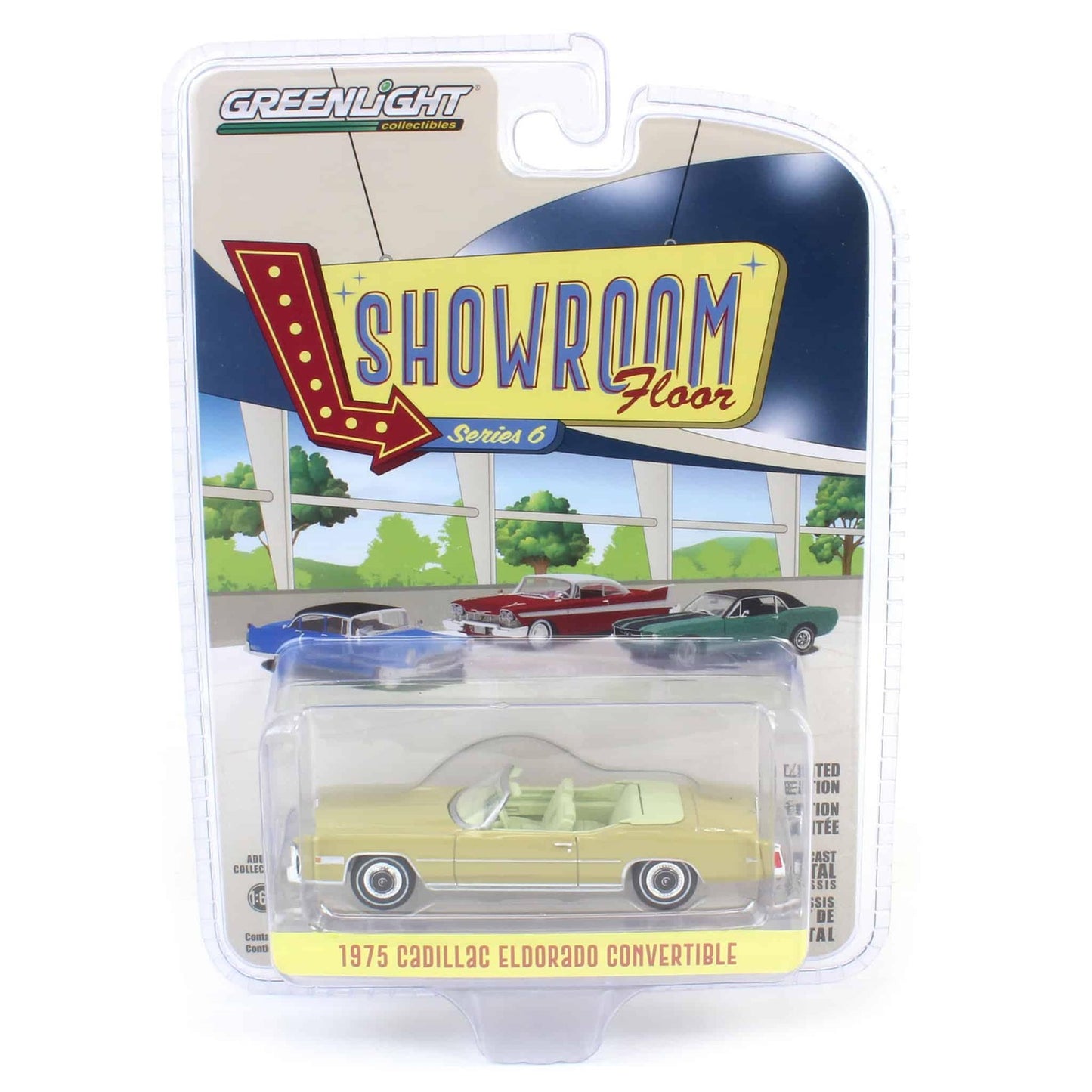 1975 Cadillac Eldorado Convertible Showroom Floor Series - Greenlight - Scala 1/64