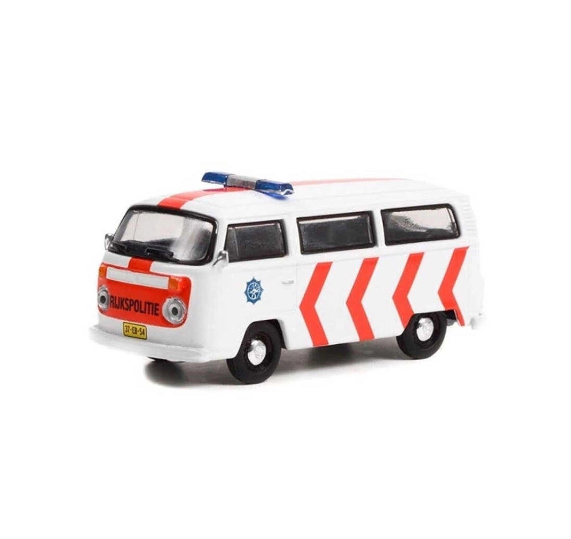 1975 Volkswagen Type 2 Police - Club V-Dub - Greenlight - Scala 1/64