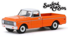 Laden Sie das Bild in den Galerie-Viewer, Chevrolet C-10 1971 Orange Sanford and Son TV Series - Greenlight - Scala 1/64
