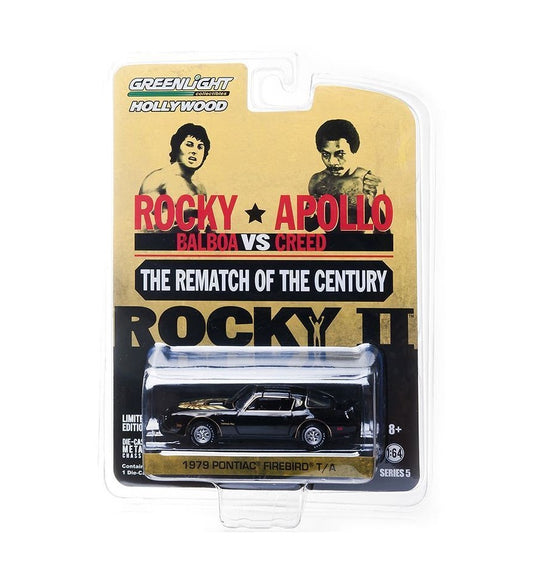 Rocky II - 1979 Pontiac Firebird T/A - Greenlight - Scala 1/64
