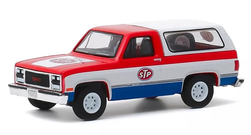 1990 GMC Jimmy - STP - Blue Collar - Greenlight - Scala 1/64