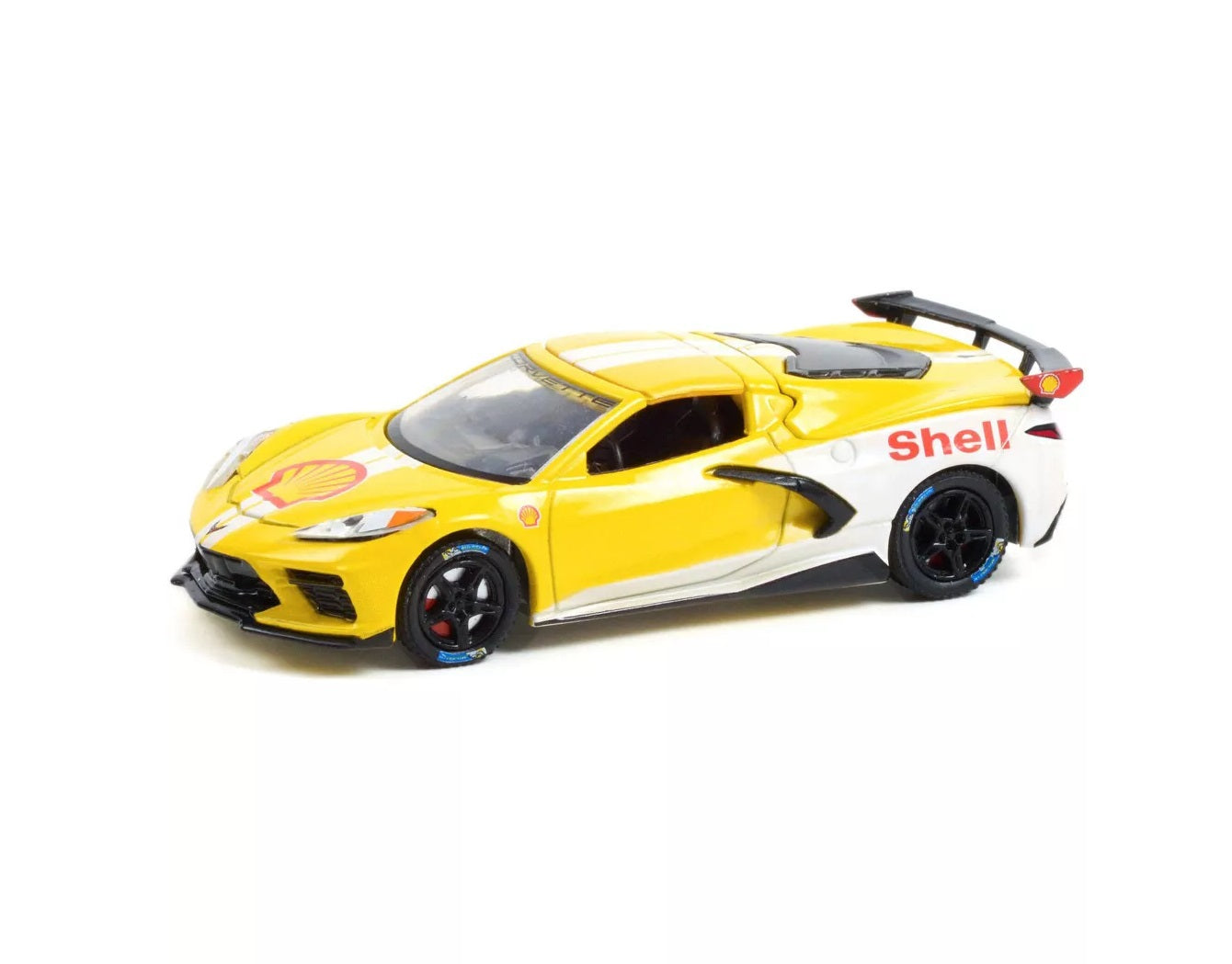 2021 Chevrolet Corvette C8 Stingray Coupe "Shell Oil" Series Running On Empty - Greenlight - Scala 1/64