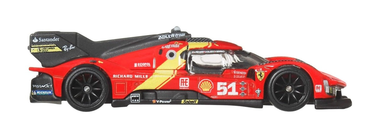 Ferrari 499P Circuit Legends Series - Hot Wheels Premium - Scala 1/64