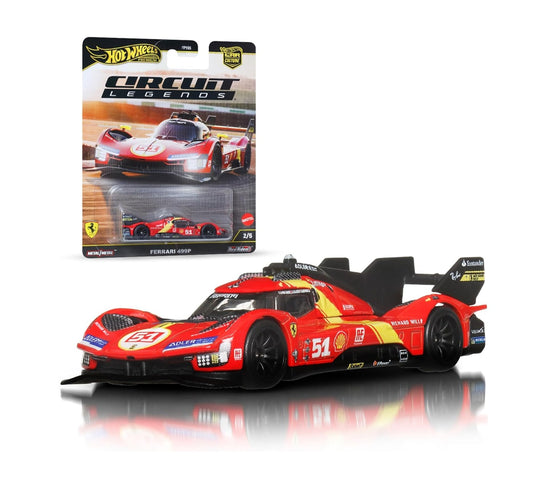 Ferrari 499P Circuit Legends Series - Hot Wheels Premium - Scala 1/64