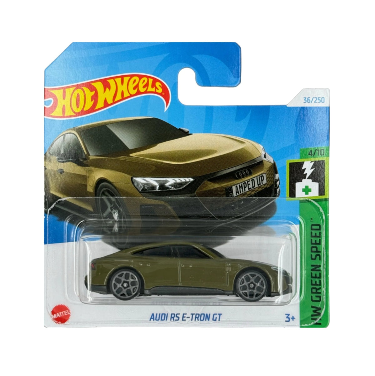 Audi RS E-Tron GT - Hot Wheels - HW Green Speed 4/10 - Scala 1/64 Circa