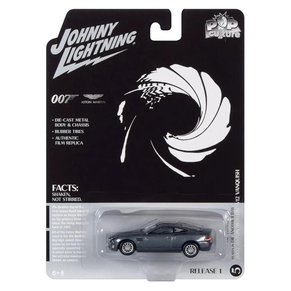 2002 Aston Martin Vanquish V12 James Bond 007 "Die Another Day" - Johnny Lightning - Scala 1/64