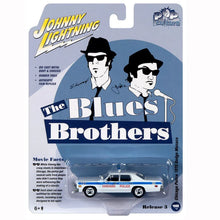 Charger l&#39;image dans la galerie, Dodge Monaco 1975 Chicago Police The Blue Brothers - Johnny Lightning - Scala 1/64
