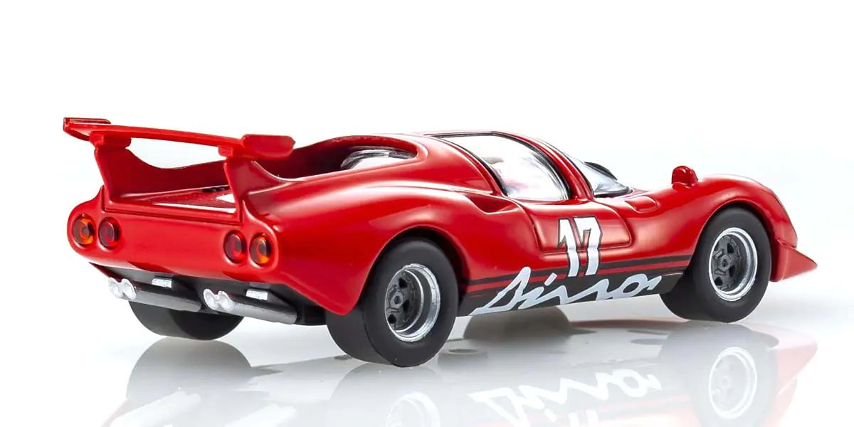 Ferrari Dino 206 Yatabe RS - Kyosho Mini Car & Book - Scala 1/64