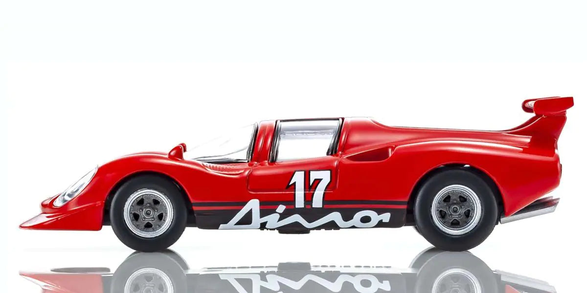 Ferrari Dino 206 Yatabe RS - Kyosho Mini Car & Book - Scala 1/64