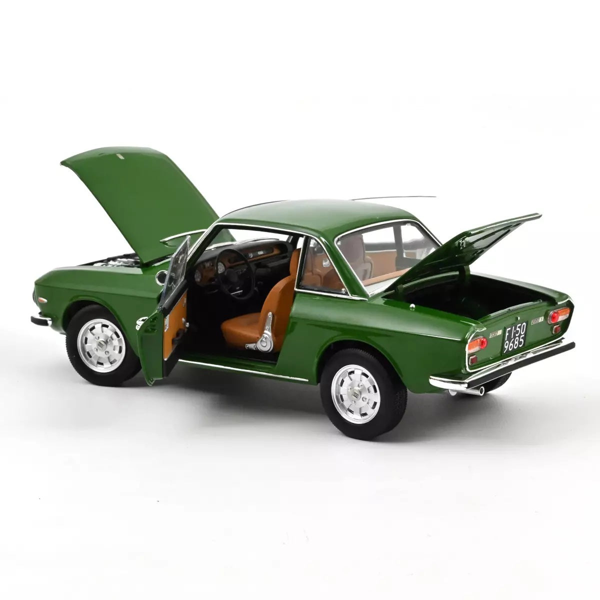 Lancia Fulvia 3 1975 Dublin Green - Norev - Scala 1/18