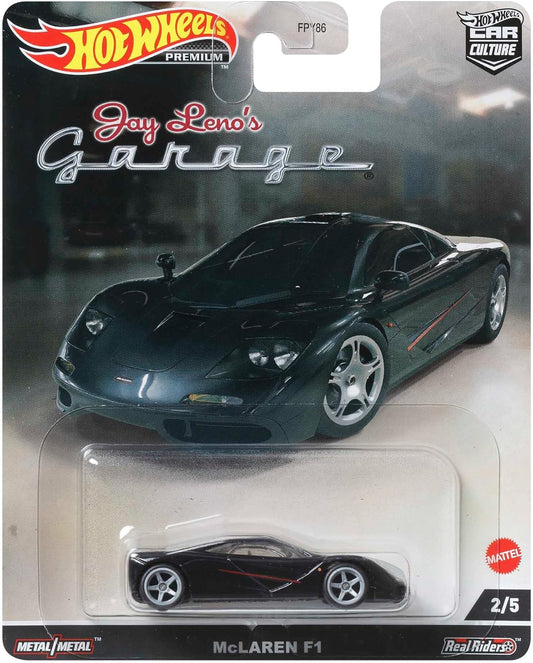 McLaren F1 Negro - Serie Car Culture - Hot Wheels - Escala 1/64