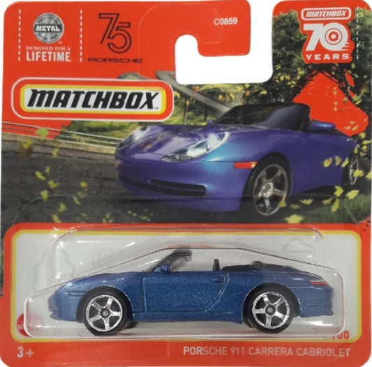 Porsche 911 Carrera Blue #79- Matchbox - Scala 1/64 Circa