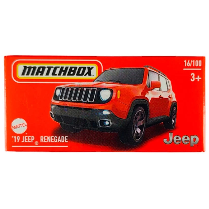 Jeep Renegade 2019 #16 - Matchbox - Scala 1/64 Circa